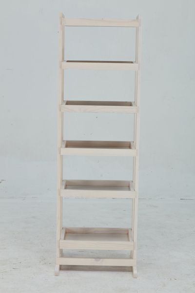 White Ladder Bookshelf - American Oak collection