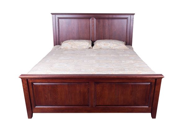 American Oak Panel Bed - American Oak collection