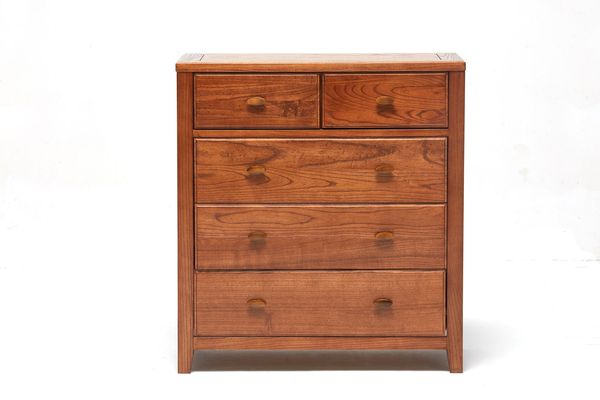 Toon Wood 2-over-3 Drawer Chest - Toon Wood collection