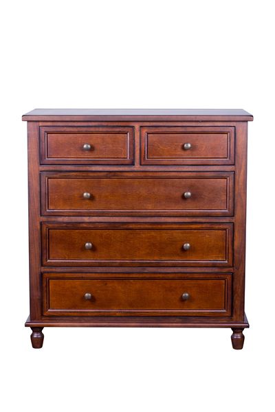 American Oak 2-over-3 Drawer Chest - American Oak collection