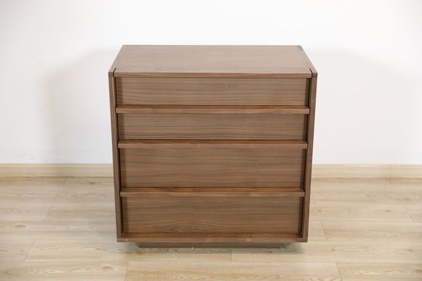 Black Walnut 4-Drawer Chest - Black Walnut collection