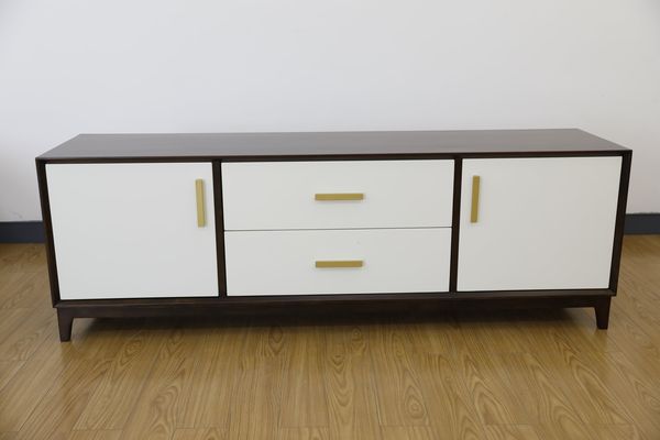 Modern Luxury TV Stand with White Doors - Modern Luxury collection
